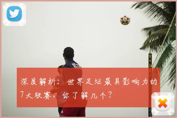 深度解析：世界足坛最具影响力的7大联赛，你了解几个？